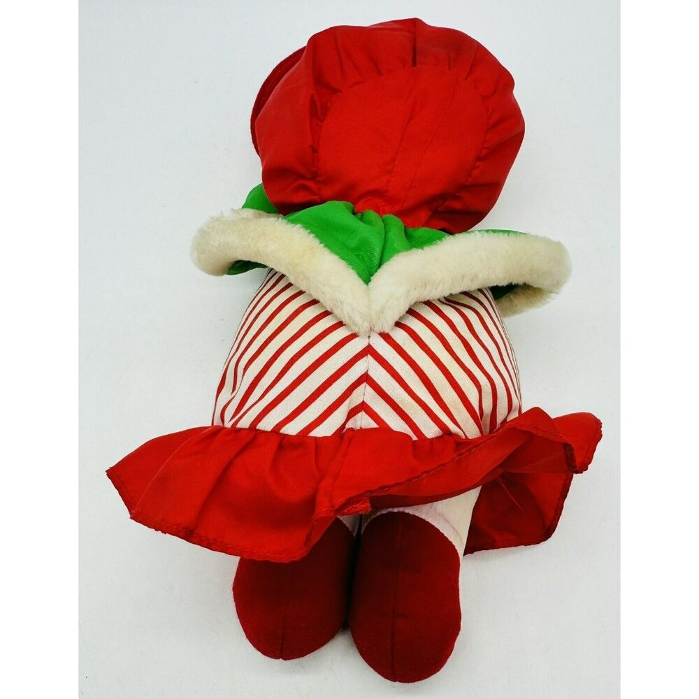 Fisher Price Puffalump Kids Christmas Girl Plush Doll Vinyl Face Vintage 1992 - Picture 3 of 6